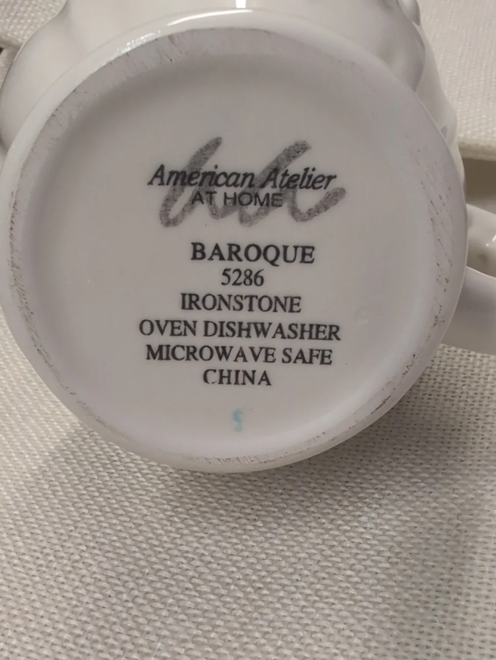 American Atelier At Home Cream And Sugar Bowl